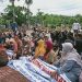 Tuntut Keadilan di Pemilihan Cakades, Warga Demo ke Kantor Bupati Asahan