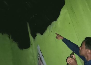 Rumah Milik Sunardi di Asahan Hampir Ludes