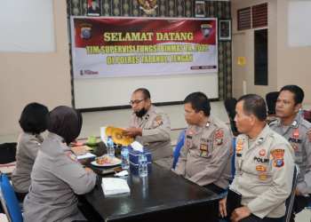 Tim Supervisi Dit Binmas Polda Sumut Kunjungi Polres Tapteng