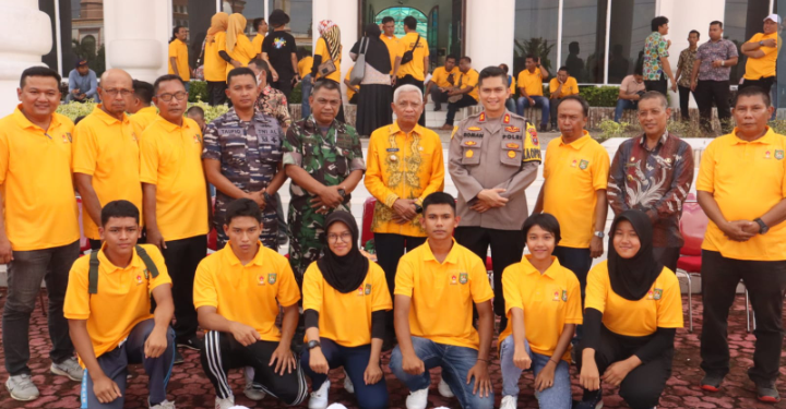 Bupati Asahan Lepas 302 Atlet dan Official Kontingen untuk Porprovsu XI Tahun 2022