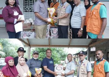 2 Kecamatan Yang Terdampak Banjir di Asahan Terima Bantuan