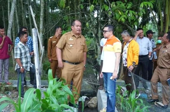 Wakil Bupati Asahan Dampingi Ketua Komisi II DPR RI Silaturrahmi dengan Masyarakat di Desa Suka Makmur