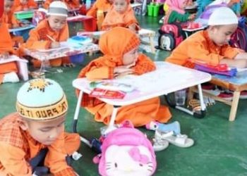 Lomba Mewarnai Tingkat PAUD se-Kabupaten Asahan Dibuka Kadis Pendidikan 