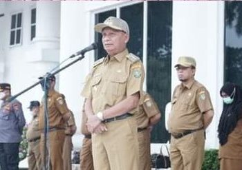 Pimpin Apel Gabungan Ini Pesan Bupati Asahan