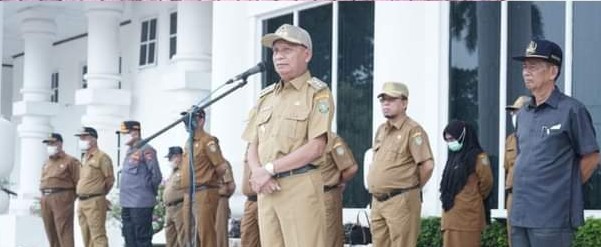 Pimpin Apel Gabungan Ini Pesan Bupati Asahan
