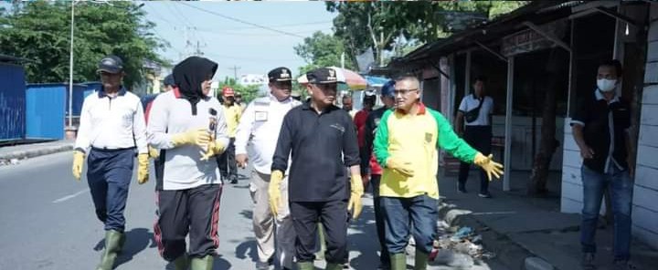 Bupati dan Forkopimda Kabupaten Asahan Gelar Gotong Royong