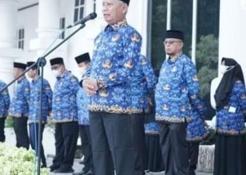 Pimpin Upacara Hari Kesadaran Nasional, Ini Pesan Bupati Asahan