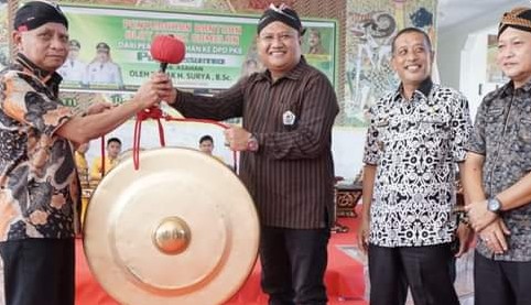 Pemkab Asahan Serahkan Bantuan Alat Musik Gamelan ke DPD PKB Pujakesuma