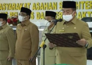Ini Pesan Wakil Bupati Asahan saat Mengukuhkan Jabatan Pimpinan Tinggi Pratama