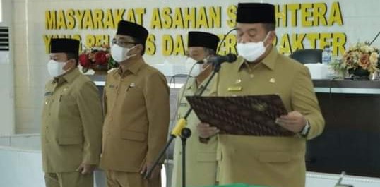 Ini Pesan Wakil Bupati Asahan saat Mengukuhkan Jabatan Pimpinan Tinggi Pratama
