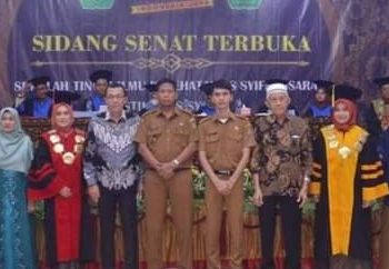 Staf Ahli Bupati Asahan Hadiri Wisuda Mahasiswa Kebidanan STIKES Asy Syifa