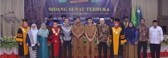 Staf Ahli Bupati Asahan Hadiri Wisuda Mahasiswa Kebidanan STIKES Asy Syifa