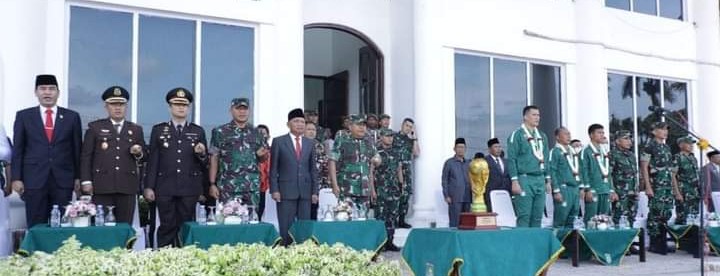 Forkopimda Asahan Sambut Kedatangan Pangdam I/BB