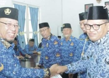 Ketua KORPRI Asahan Lepas Kafilah Keajang MTQ Tingkat Nasional