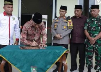 Bupati Asahan Resmikan Musholla Al Ikhwan Tabagsel