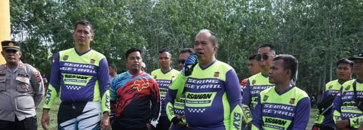 Wakil Bupati Asahan Lepas 208 Peserta Trail Advanture