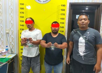 Dua Pengedar Sabu Ditangkap Personel Polsek Simpang Empat