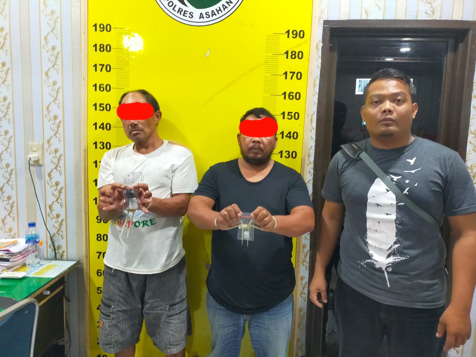 Dua Pengedar Sabu Ditangkap Personel Polsek Simpang Empat
