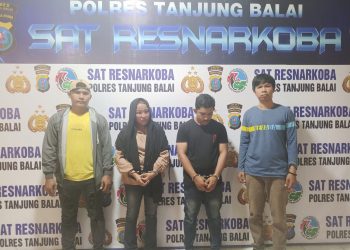 Ibu dan Anak di Tanjungbajai Kompak Jual Sabu