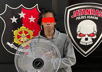 Pria Ini Nekad Bobol Rumah Dinas Wakil Ketua Pengadilan Negeri Kisaran Kakinya Ditembak