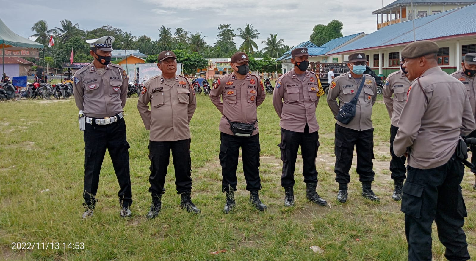 Polres Asahan Lakukan Pengamanan Ulang Tahun ke 8 Slank Comonity