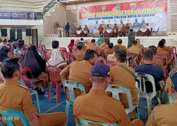 Polsek Kisaran Kota Gelar Rapat Koordinasi dengan Forkopimcam