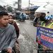Personel Sat Lantas Polres Tanjungbalai Imbau Warga Gunakan Standar Helm SNI