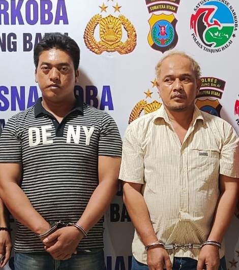 Dilaporin Warga Simpan Sabu, Dua Pria Diamankan Satres Narkoba Polres Tanjungbalai 