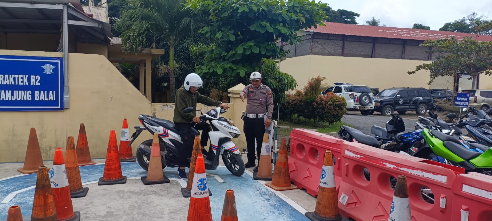 Sat Lantas Polres Tanjungbalai Gelar BIMBEL Gratis Bagi Pemohon SIM