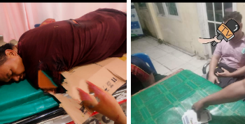 Viral, Petugas Medis di RSU Dr Tengku Mansyur Tanjungbalai Asyik Main Kartu, Pasien Krisis Diterlantarkan