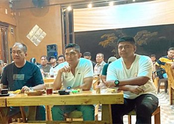 Momen Piala Dunia 2022, Kapolres Asahan Bareng Wabup Nobar Dengan Insan Pers