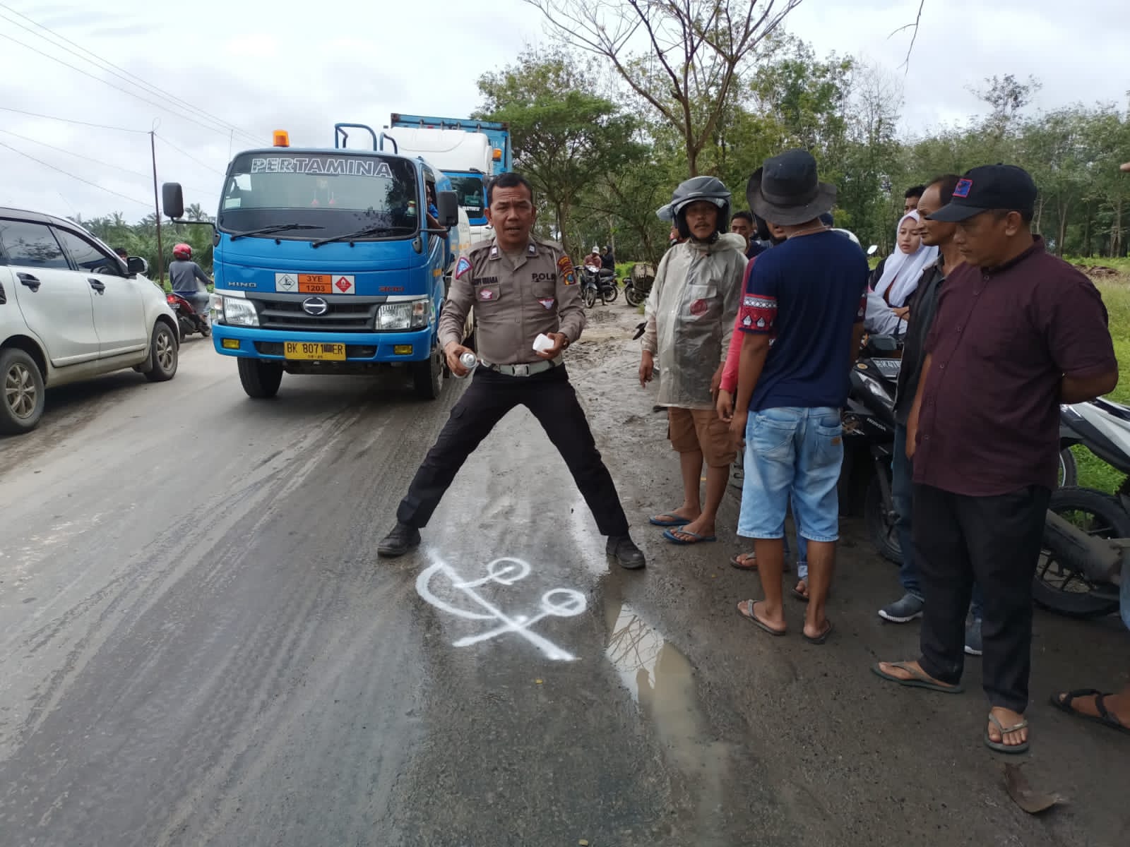 Ditabrak Bus Rajawali, Siswa SMA di Kisaran Asal Meranti Asahan Tewas