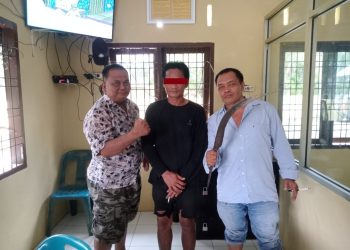 Tersangka pelaku pembacokan