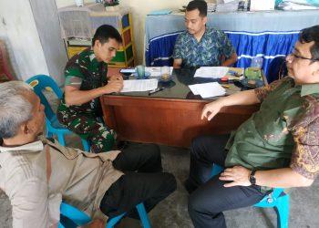 Danzubenzibang 043/I Dan Ketua KSPSI Silahturahmi Dengan Lurah Kisaran Kota