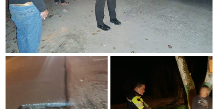 Tabrak Lobang Perbaikan Jalan, Tommy Tewas