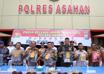  Wabup Kagum, Selama 2022, Polres Asahan Selesaikan 1.957 Kasus Tindak Pidana 