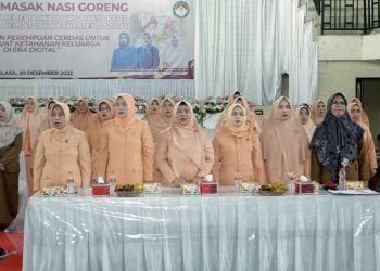 Perkuat Ketahanan Keluarga Di Era Digital, Dharma Wanita Persatuan Asahan Gelar Lomba Memasak