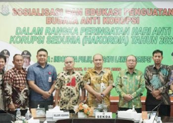 Sosialisasi dan Edukasi Penguatan Budaya Anti Korupsi, Bupati Asahan: Terapkan 3 T