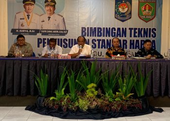 Pesan Bupati Asahan di Kegiatan Bimtek Penyusunan Standar Harga