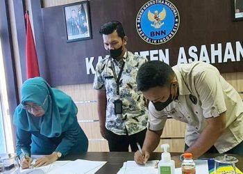 Dukung Berantas Narkoba, TP PKK Asahan dan BNNK Tanda Tangani Nota Kesepahaman