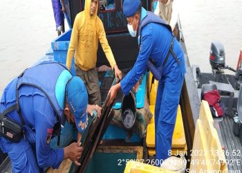 Amankan Perairan, Satpol Air Polres Tanjungbalai Kejar Kapal KM Rejeki Makmur – IV