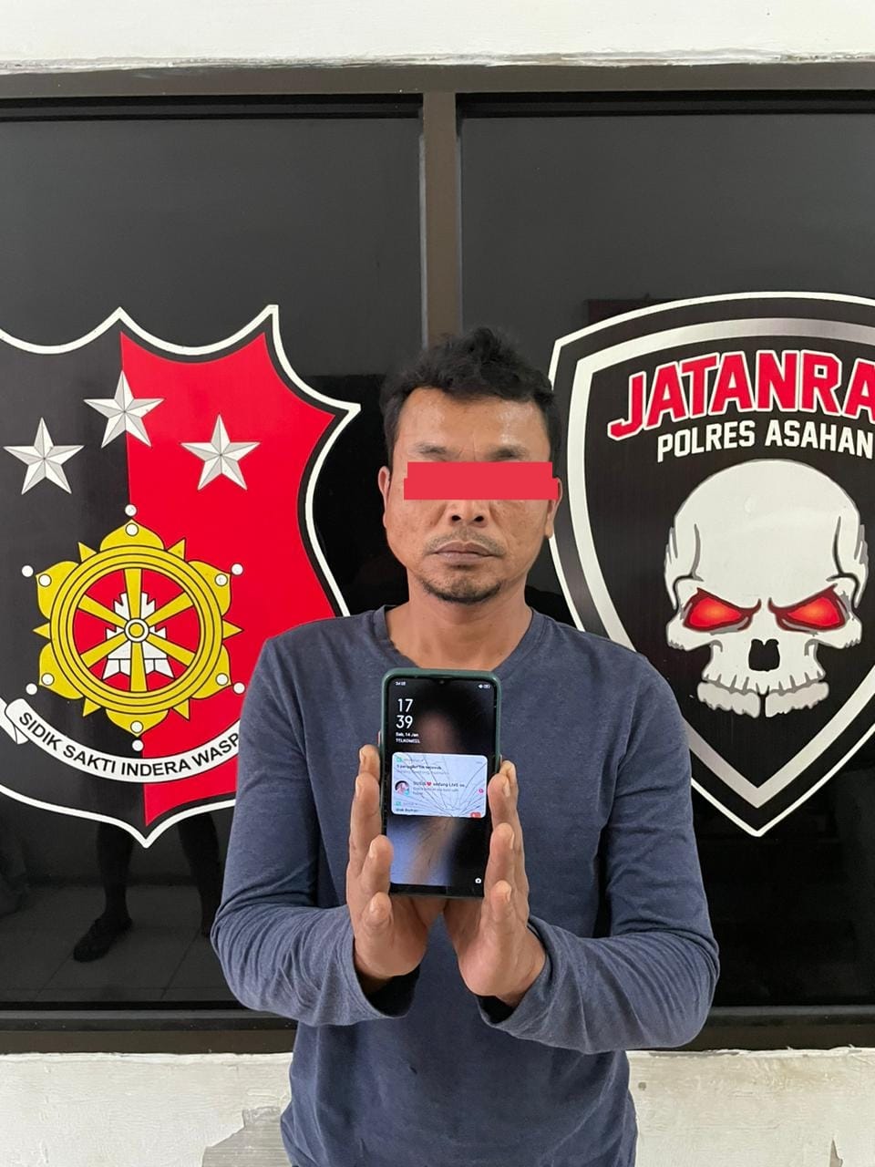 Pencuri Hp OPPO A12 di Asahan Diringkus