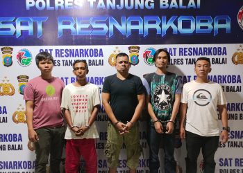 Tiga Pengedar Narkoba di Tanjungbalai Diringkus