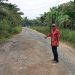 Warga Desa Panca Arga Asahan Kesal Karena Jalan yang Rusak Tak Kunjung Diperbaiki