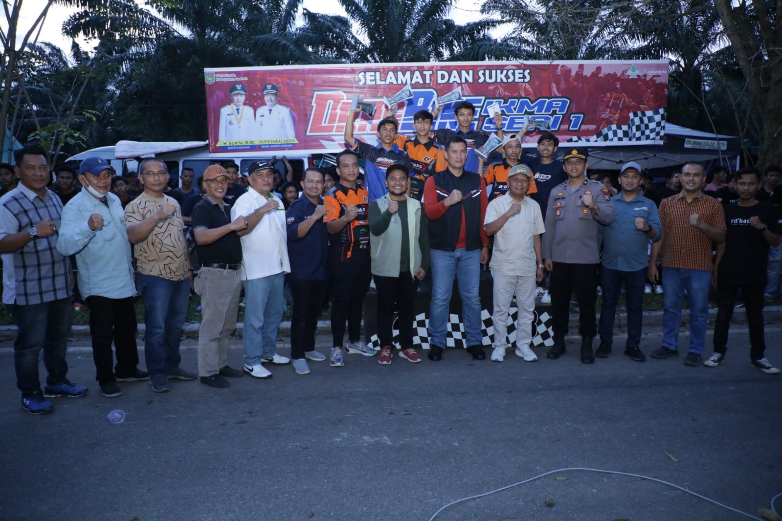 Bupati Asahan Tutup Kejuaraan Drag Bike IKMA yang Diikuti 500 Peserta