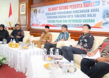 Pemko Tanjungbalai Sosialisasi Penyusunan Ranwal Perda Tentang Pajak dan Retribusi Daerah