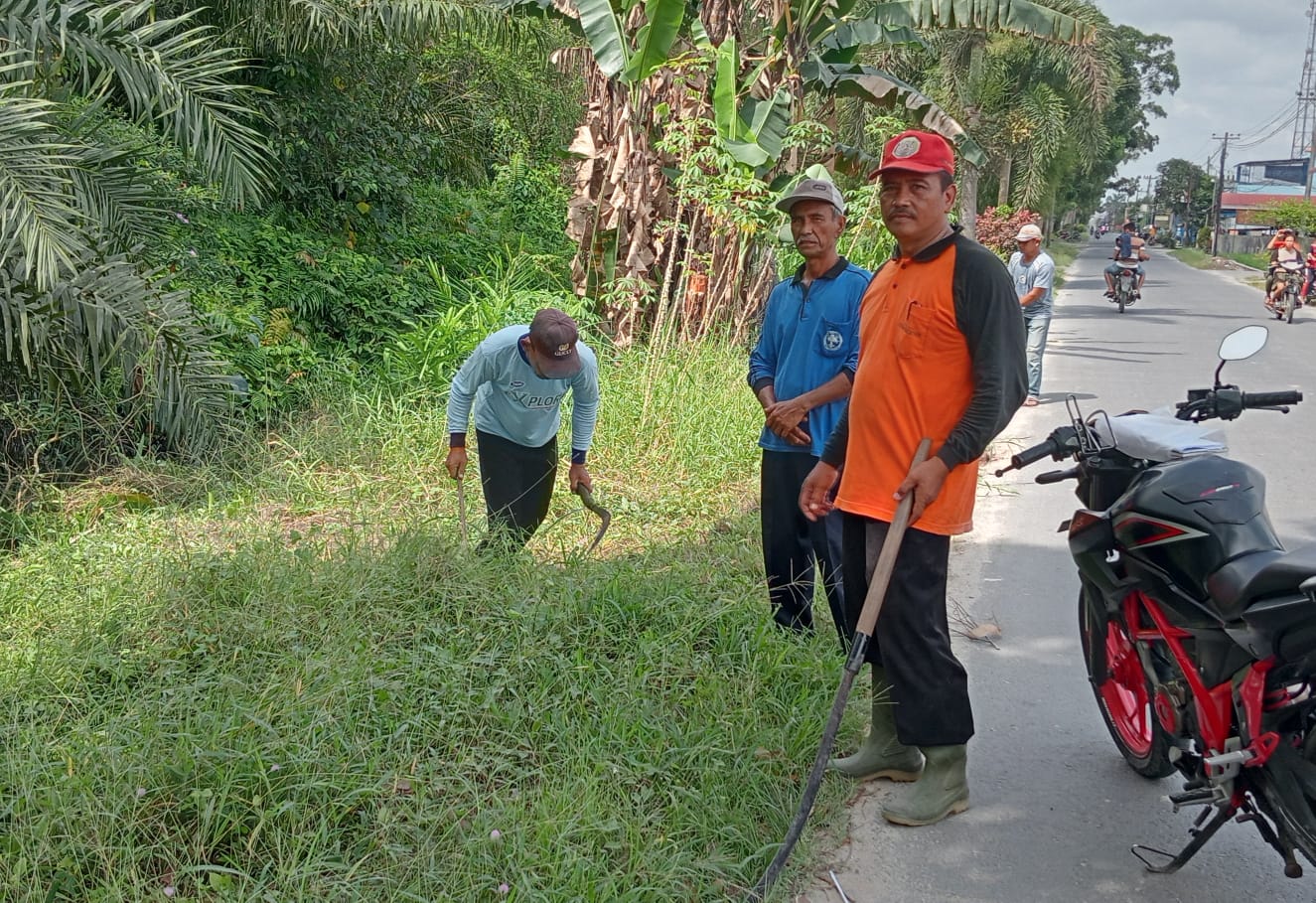 Jelang MTQN Tingkat Kecamatan, Kades Sei Beluru Ajak Warga Gotong Royong 