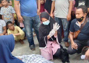 Diduga Akibat Kelelahan, Pemulung di Tewas di Teras Rumah Warga di Sei Dadap Asahan