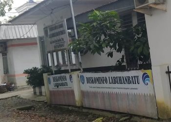 Kantor Diskominfo Labuhanbatu. 