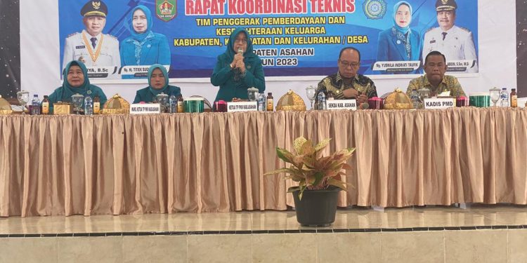 Hj Titiek Sugiharti Surya Berharap TP PKK Desa dan Kelurahan Fokus Ikuti Lomba